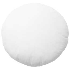 Bílá kulatá polyesterová výplň do polštáře Kave Home Fluff Ø 45 cm