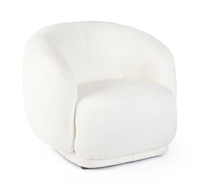 BIZZOTTO křeslo TECLA bílé