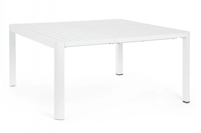 BIZZOTTO Rozkládací zahradní stůl KIPLIN 97/149x149 cm bílý
