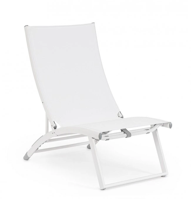 BIZZOTTO Zahradní lehátko TAYLOR bílé