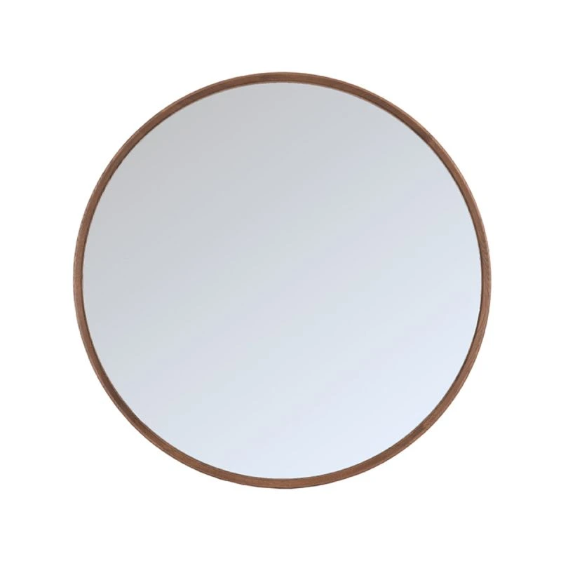 LABEL51 zrcadlo OLIVA ø110 cm hnědé