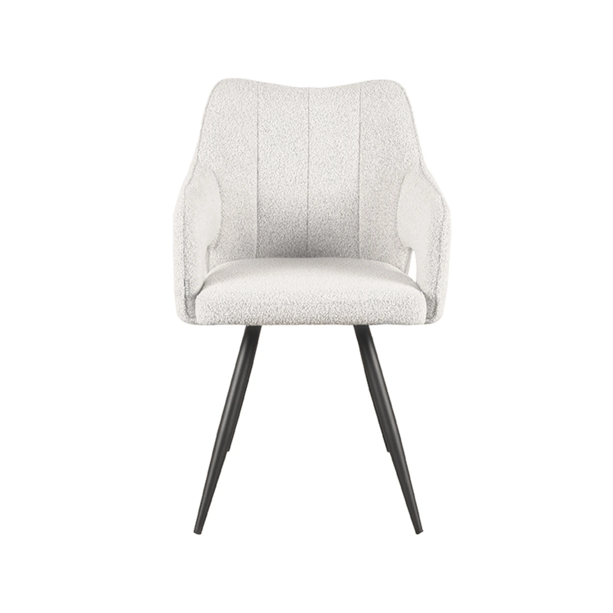 LABEL51 jídelní židle NOUD bílé bouclé