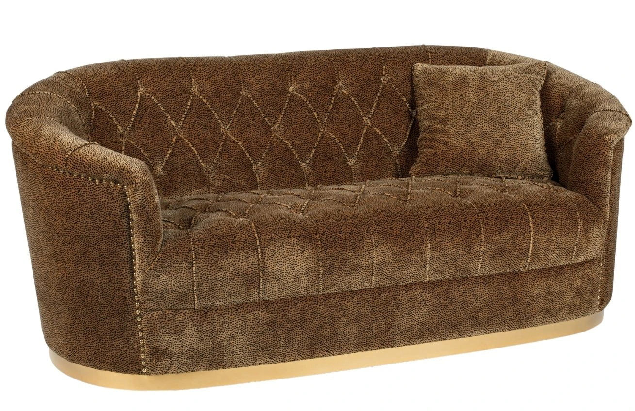 Bold Monkey Sametová pohovka Too Pretty To Sit On 181 cm