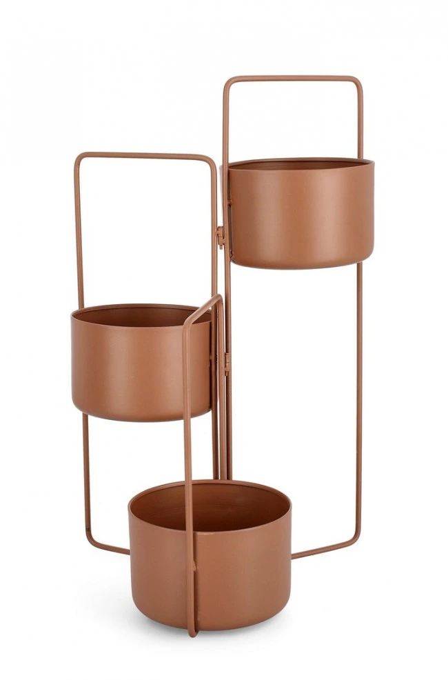 BIZZOTTO Květináč KEYRA hnědý