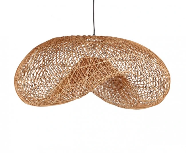 BIZZOTTO Ratanové stínidlo KADIN hnědé