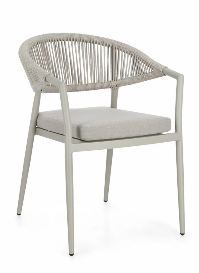 BIZZOTTO Zahradní jídelní židle MILLOR světlá