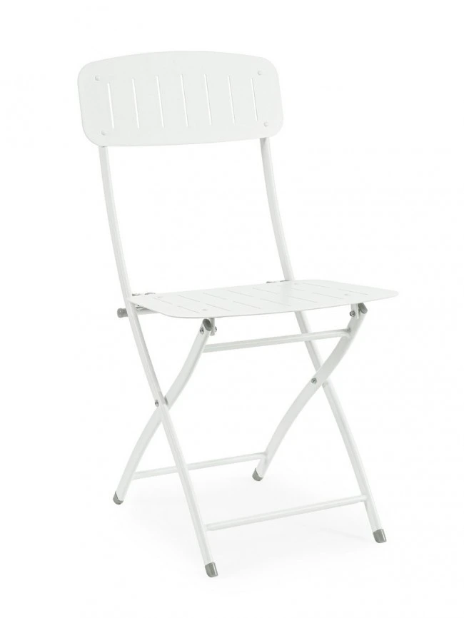 BIZZOTTO Zahradní skládací židle YVONNE bílá