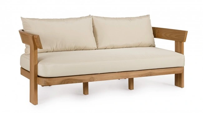 BIZZOTTO Dvoumístná zahradní pohovka EVORA 182x82 cm