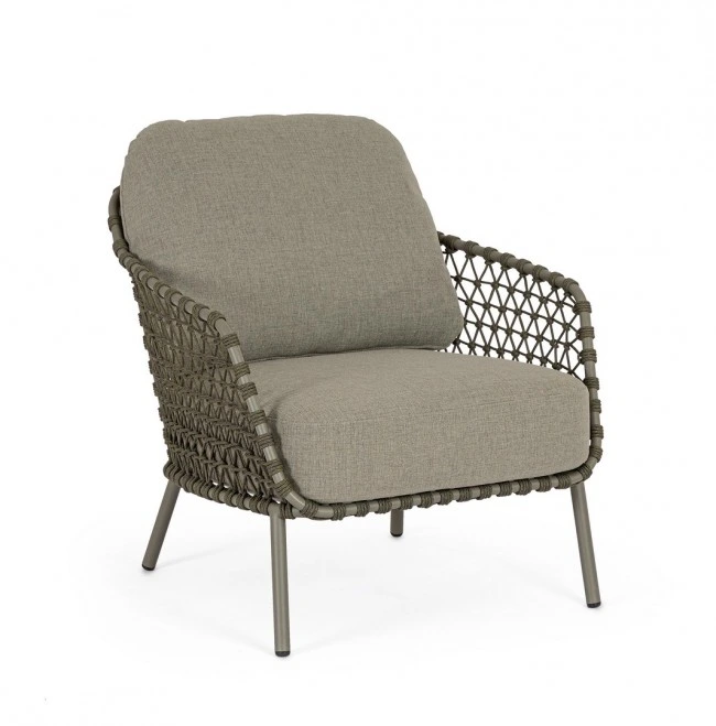 BIZZOTTO Zahradní křeslo IVISSA zelené