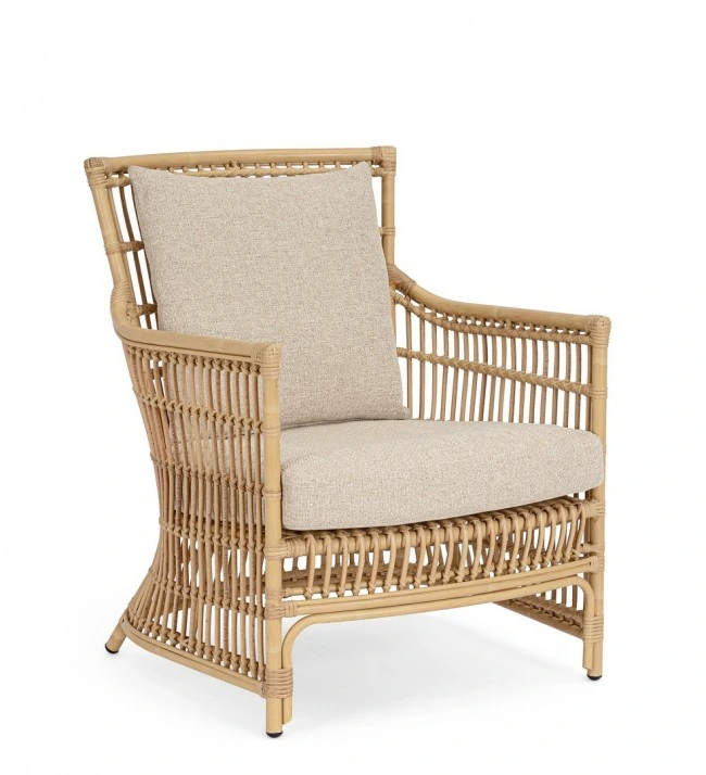 BIZZOTTO Zahradní křeslo ADELMA světlé