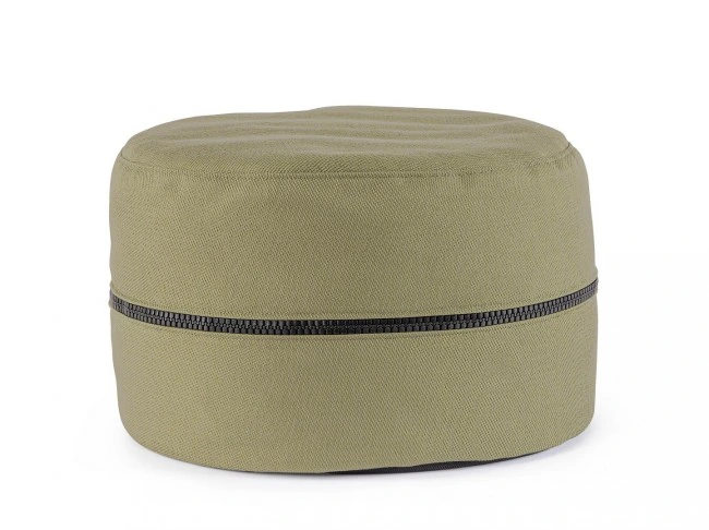 BIZZOTTO Zahradní puf GULIZAR ⌀50 cm zelený