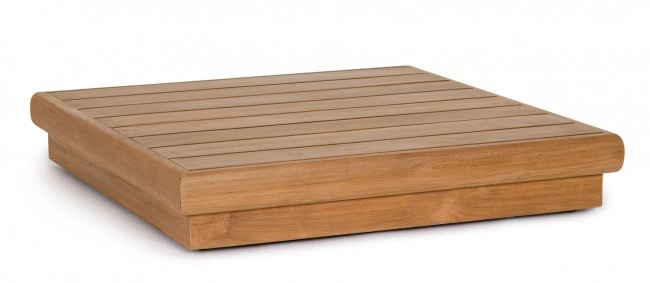 BIZZOTTTO Zahradní konferenční stolek DELGADA hnědý 94x94 cm