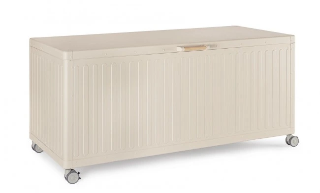BIZZOTTO Zahradní úložný box OCEAN béžový 165x72 cm