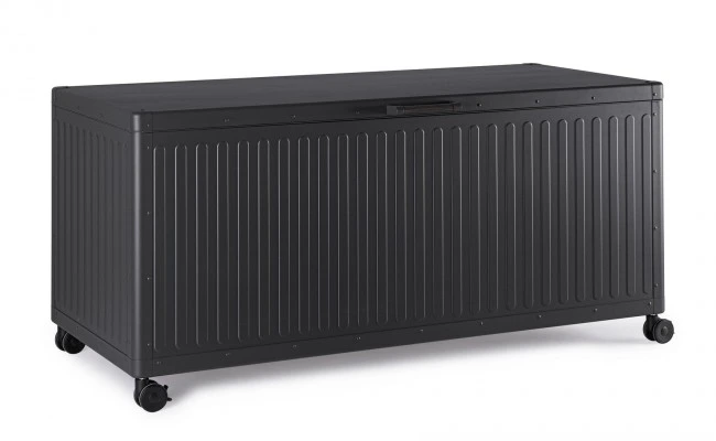 BIZZOTTO Zahradní úložný box OCEAN černý 165x72 cm