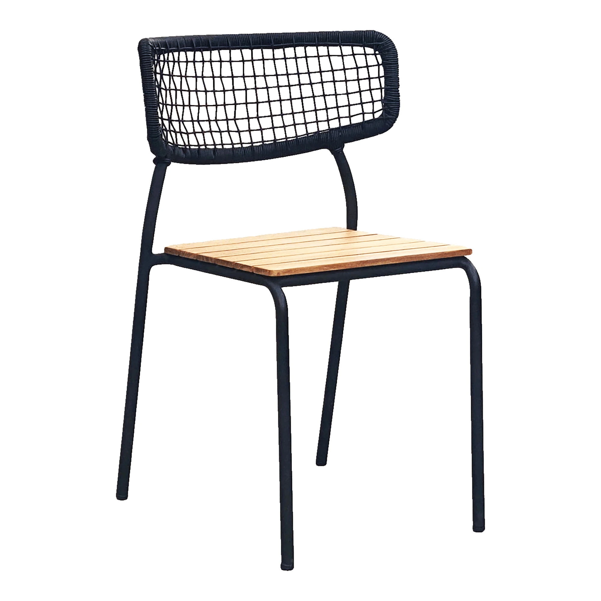 House Nordic Jídelní židle NASHVILLE černá