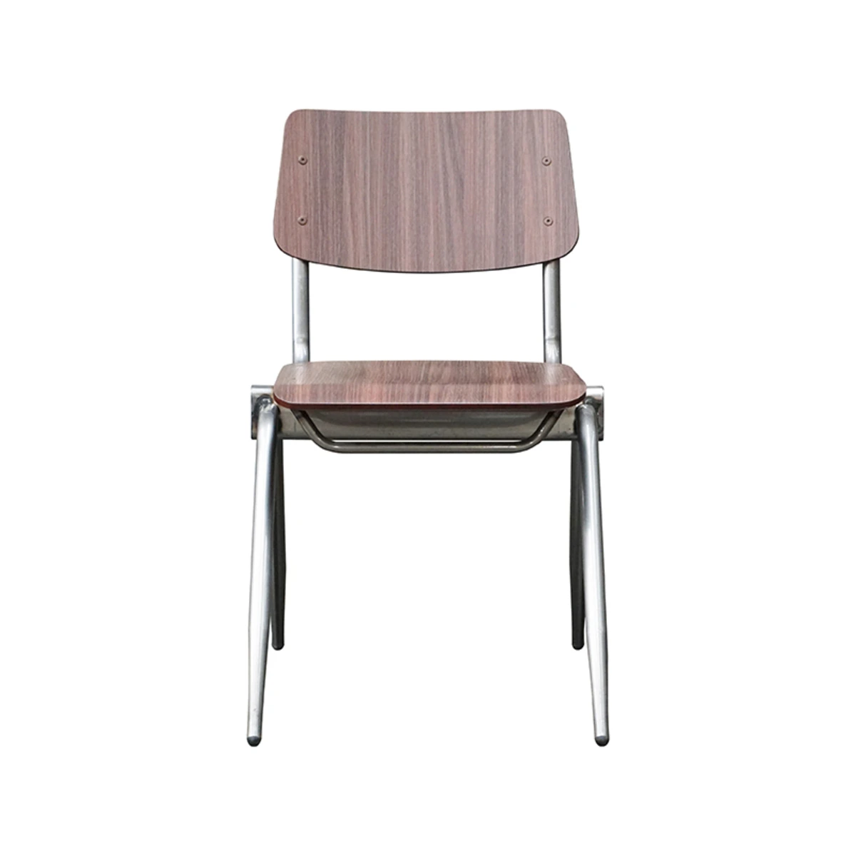 LABEL51 Jídelní židle SOLID tmavě hnědá