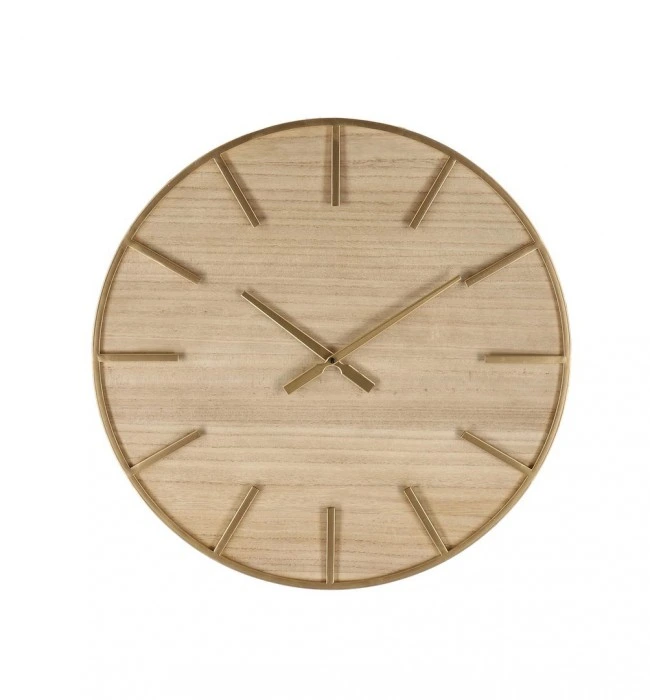 BIZZOTTO Nástěnné hodiny KYLAN zlaté 60 cm