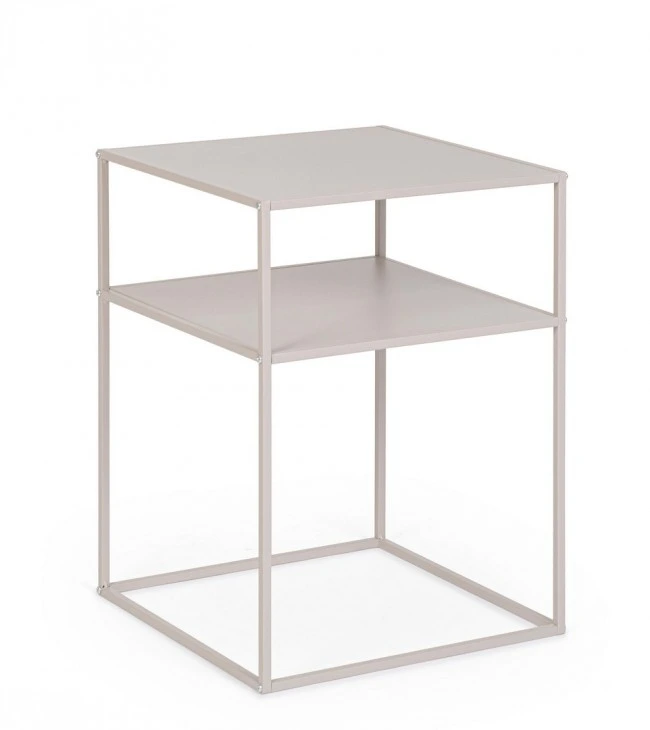 BIZZOTTO Odkládací stolek ALRIK béžový