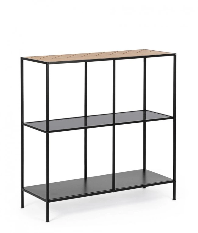 BIZZOTTO Konzolový stolek HALDOR černý