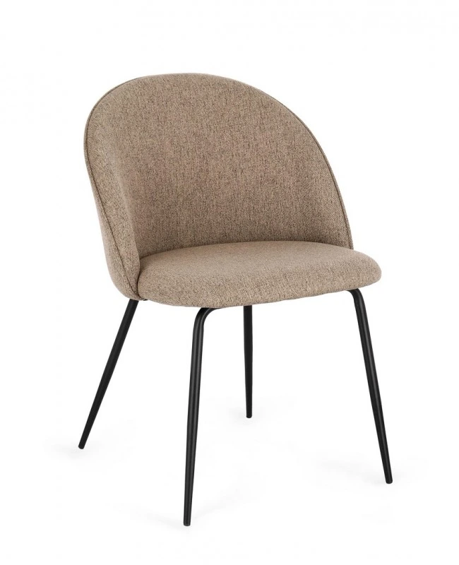 BIZZOTTO Jídelní židle TANYA kávová