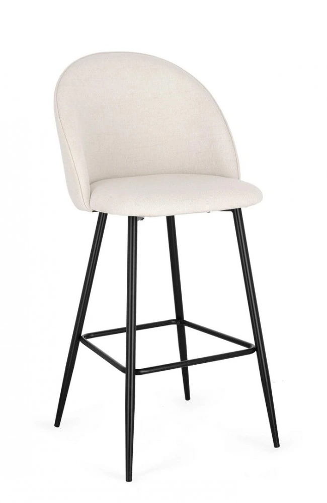 BIZZOTTO Barová židle TANYA bílá