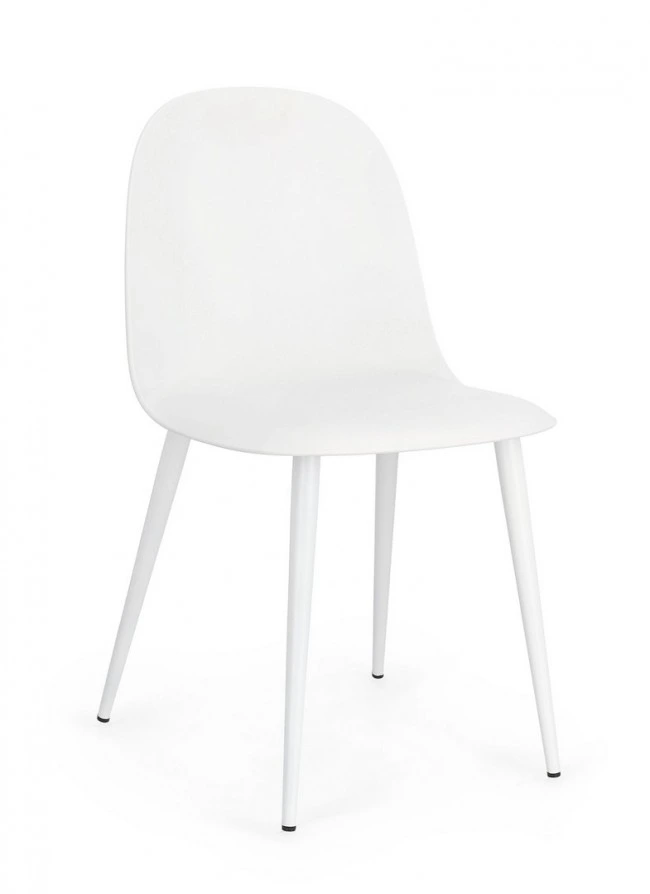 BIZZOTTO Jídelní židle ELLA bílá