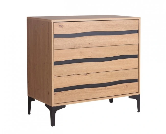 BIZZOTTO Komoda MELYS hnědá 80x78 cm