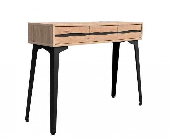 BIZZOTTO Konzolový stolek MELYS hnědý 100x30 cm