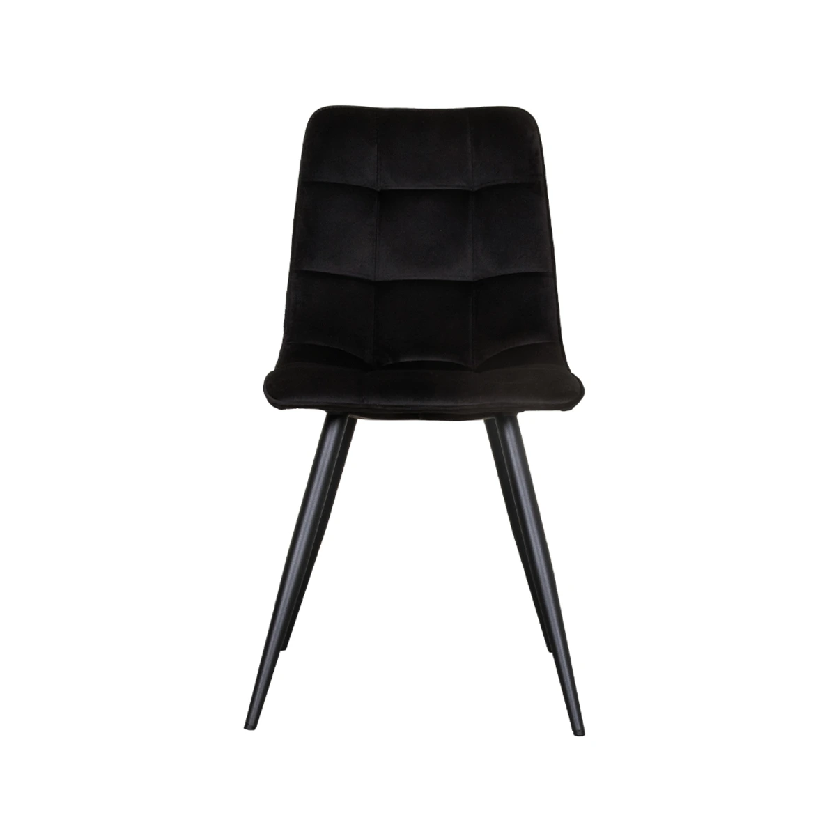 LABEL51 Jídelní židle BISTRO samet černá