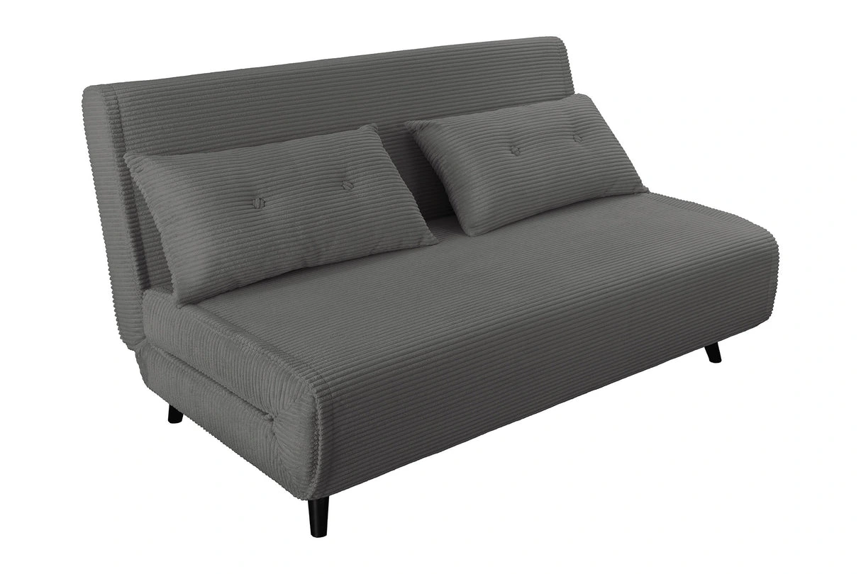 Invicta Dvoumístná rozkládací pohovka SMART šedá 140 cm