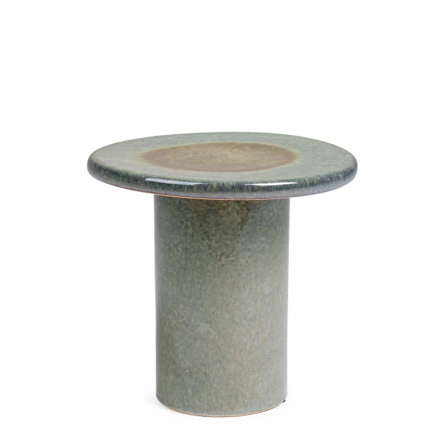 BIZZOTTO Konferenční stolek BARAKI zelený ø40