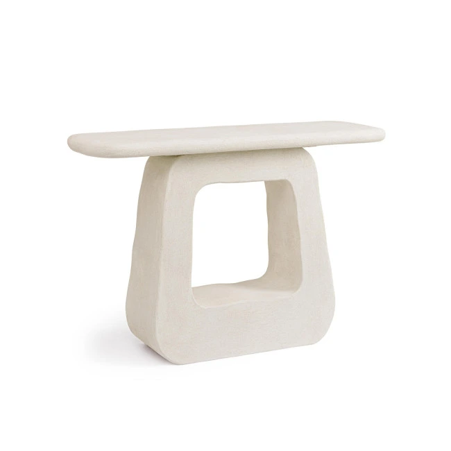 BIZZOTTO Konzolový stolek ALBIN bílý 120x38 cm