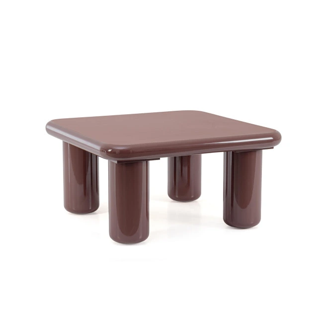 BIZZOTTO Konferenční stolek OTILIA cihlový 80x80 cm