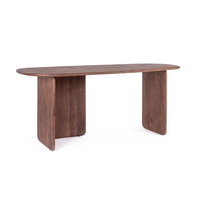 BIZZOTTO Jídelní stůl NAYANA hnědý 180x90 cm