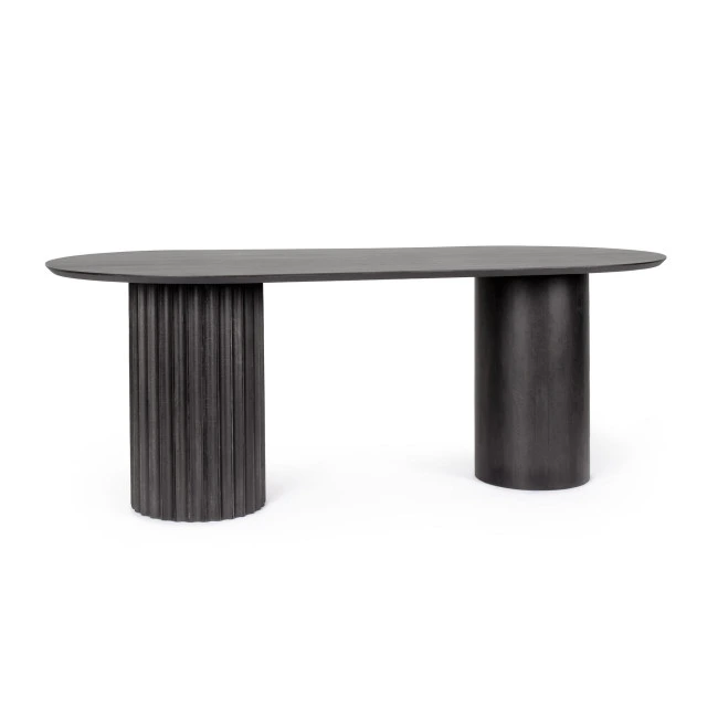 BIZZOTTO Jídelní stůl ORISSA černý 200x90 cm