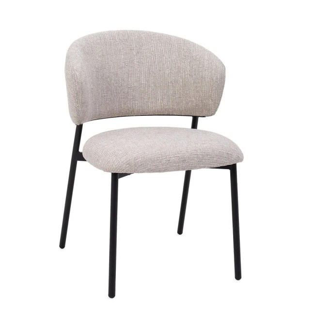 BIZZOTTO Jídelní židle PRISCA krémová