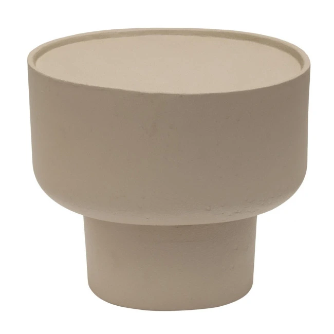 BIZZOTTO Konferenční stolek ALLIGATOR béžový 43x32 cm