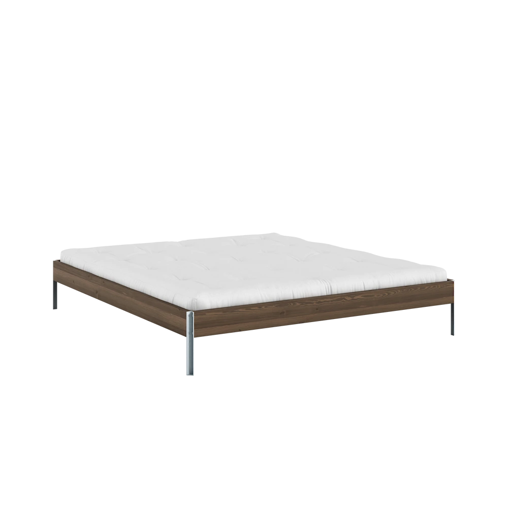 KARUP Dřevěná postel CORE 180x200 cm tmavě hnědá