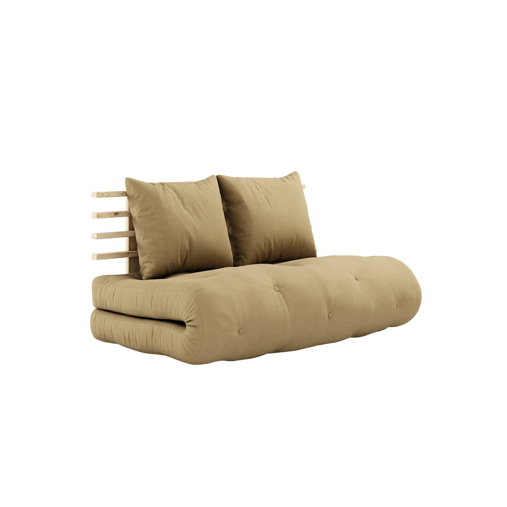 KARUP DESIGN Rozkládací pohovka SHIN béžová 140 cm