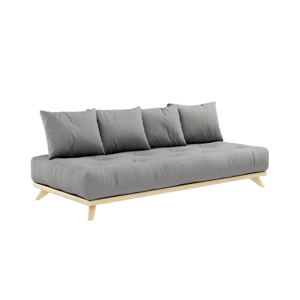 KARUP DESIGN Dřevěná pohovka SENZA šedá 200 cm