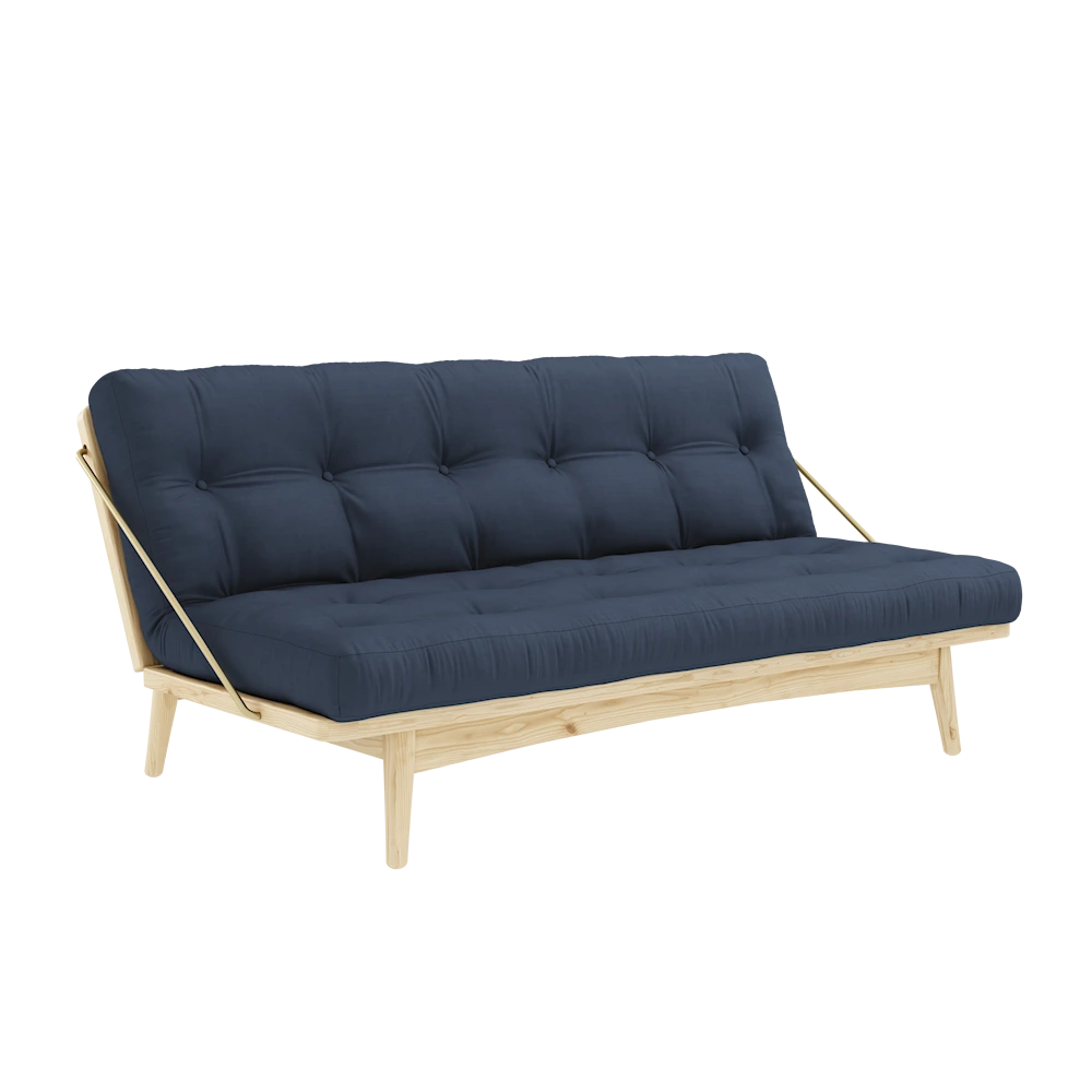 KARUP DESIGN Rozkládací pohovka FOLK královsky modrá 196 cm