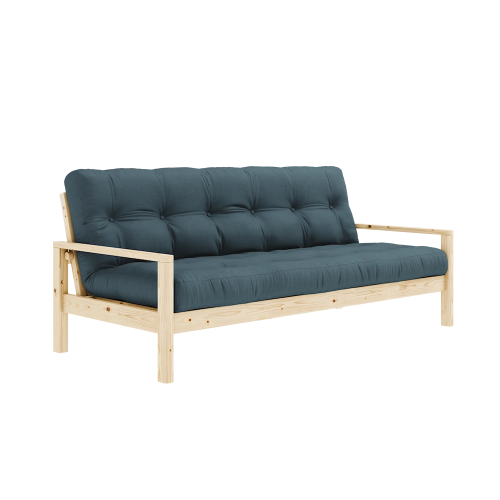 KARUP DESIGN Třímístná rozkládací pohovka KNOB petrolej 205 cm