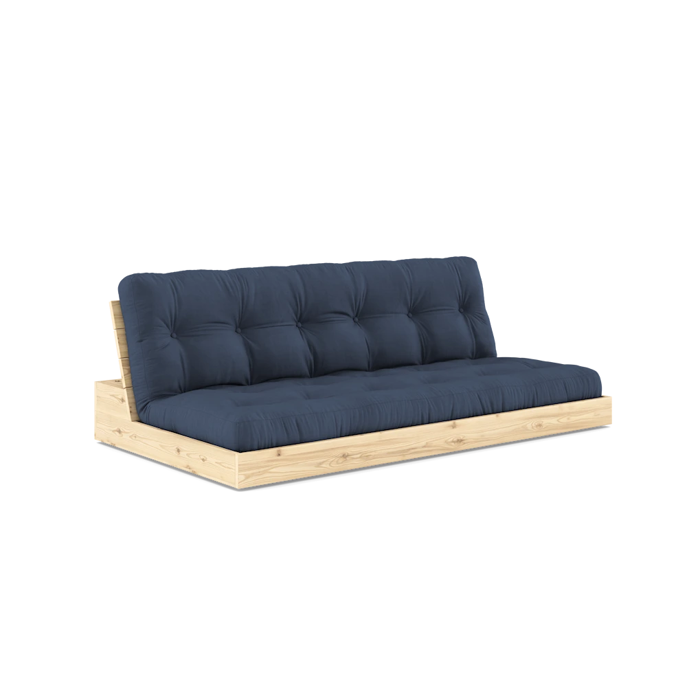 KARUP Rozkládací pohovka BASE lakovaná modrá 196 cm