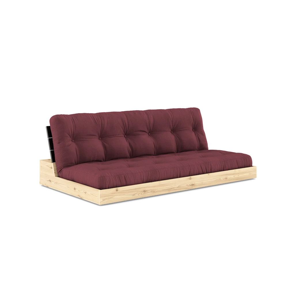 KARUP Rozkládací pohovka BASE vínová 196 cm