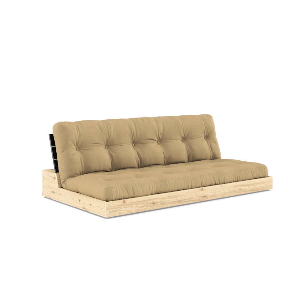 KARUP Rozkládací pohovka BASE hořčičná 196 cm