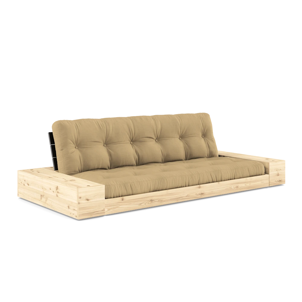 KARUP DESIGN Rozkládací pohovka BASE hořčičná 244 cm