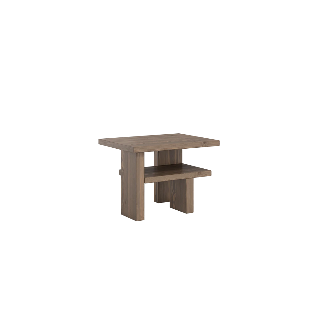 KARUP Odkládací stolek JAPAN tmavě hnědý