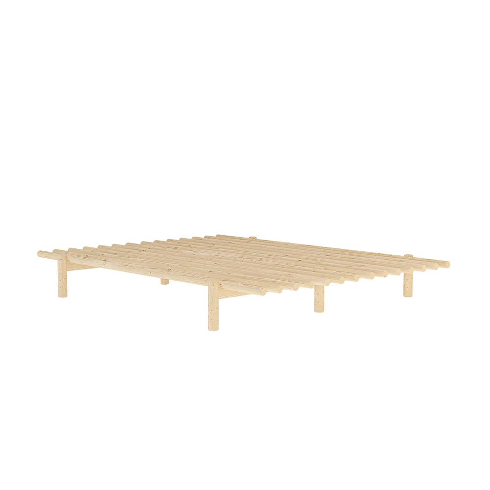 KARUP Dřevěná postel PACE přírodní 140x200 cm