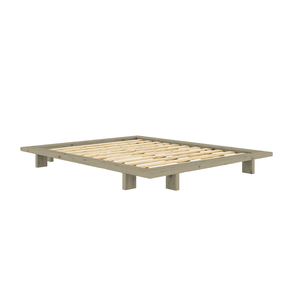 KARUP Dřevěná postel JAPAN 160x200 cm olivová