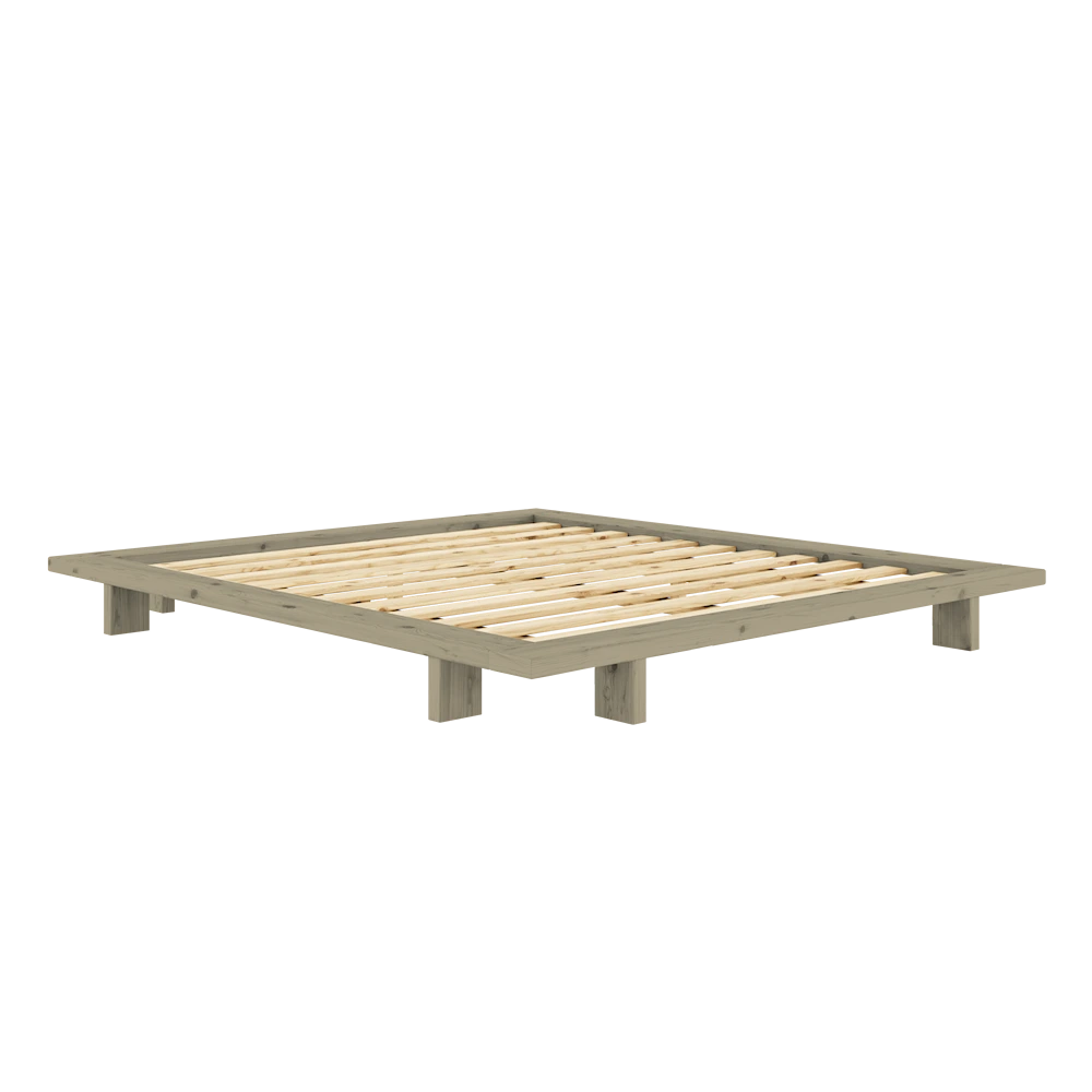 KARUP Dřevěná postel JAPAN 180x200 cm olivová